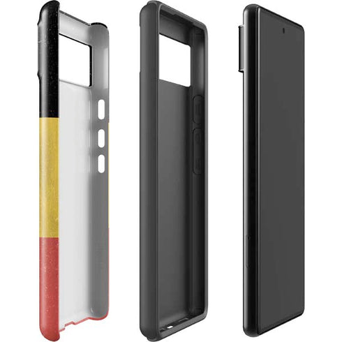 Belgium Flag Distressed Google Pixel 6 Case